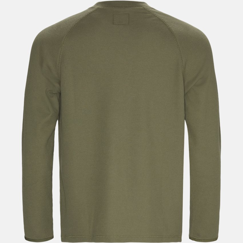 Carhartt WIP T-shirts L/S LEEWARD I025152 ROVER GREEN